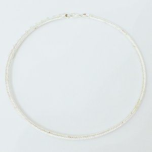 Joan Rivers Twisted Cable Hardwire Necklace